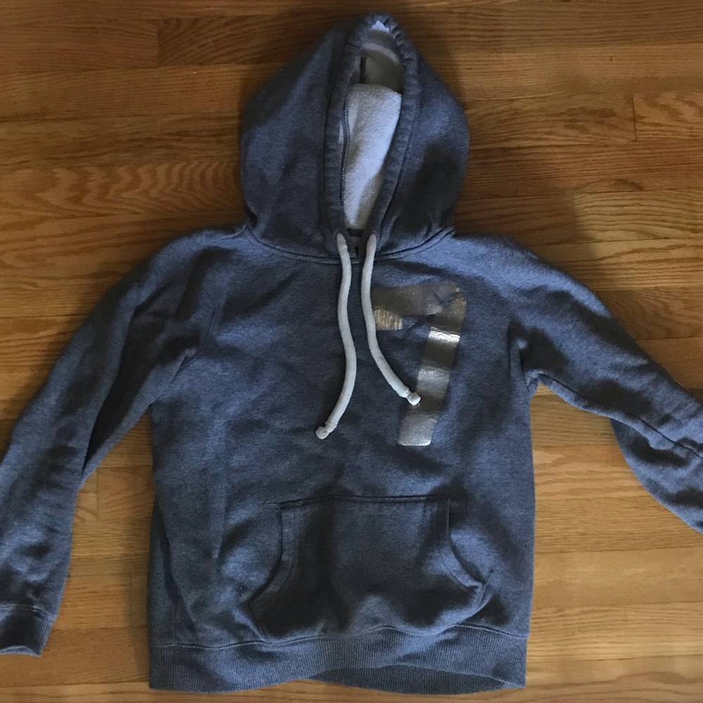 Fuzzy American Eagle hoodie